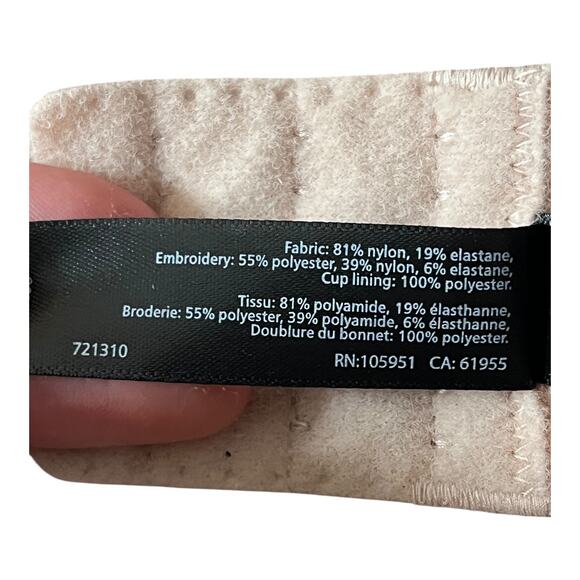 Natori 721310 Frame Contour Underwire bra tan size 32G - Picture 6 of 8